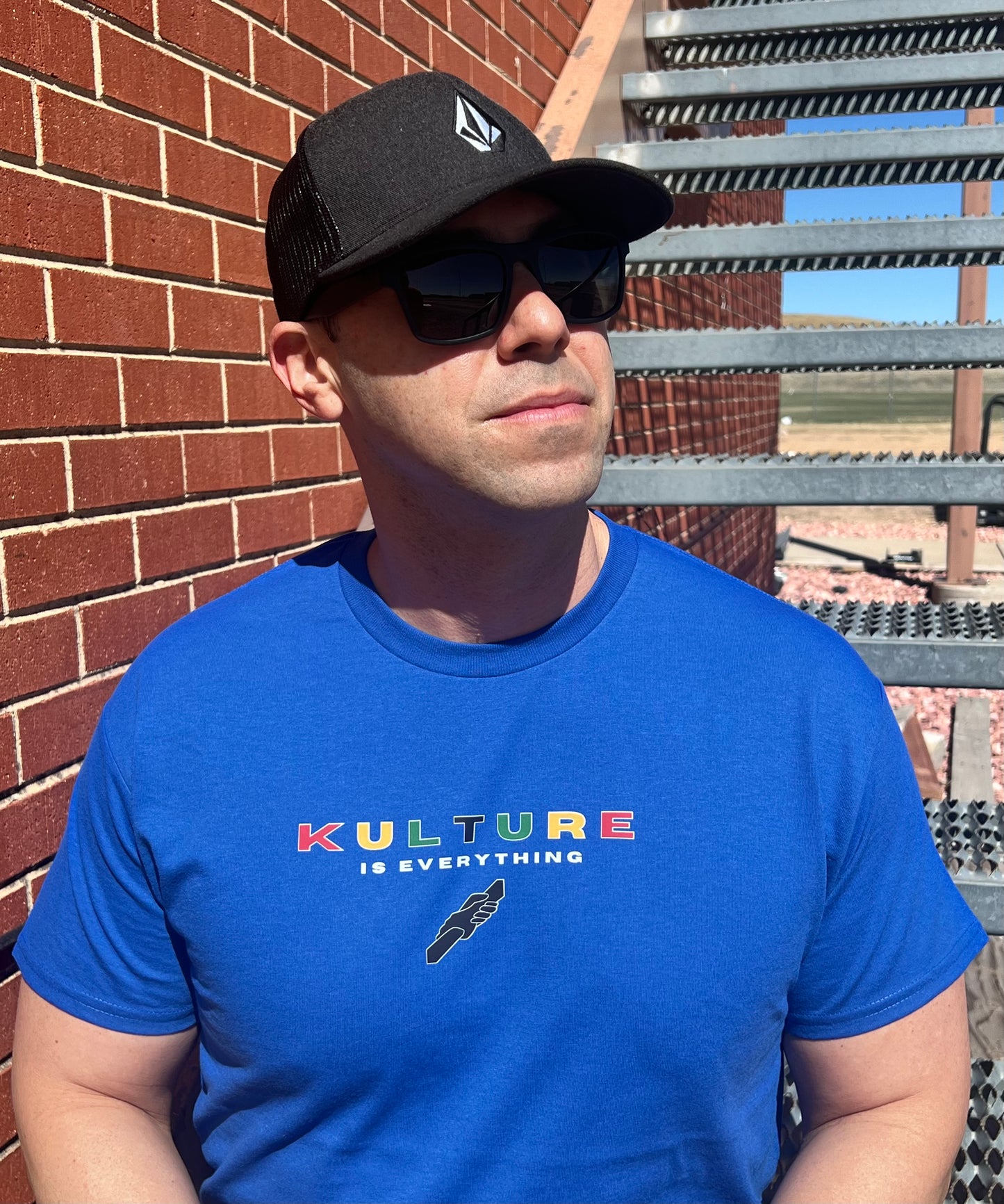 “Kulture is Everything” Blue T-Shirt