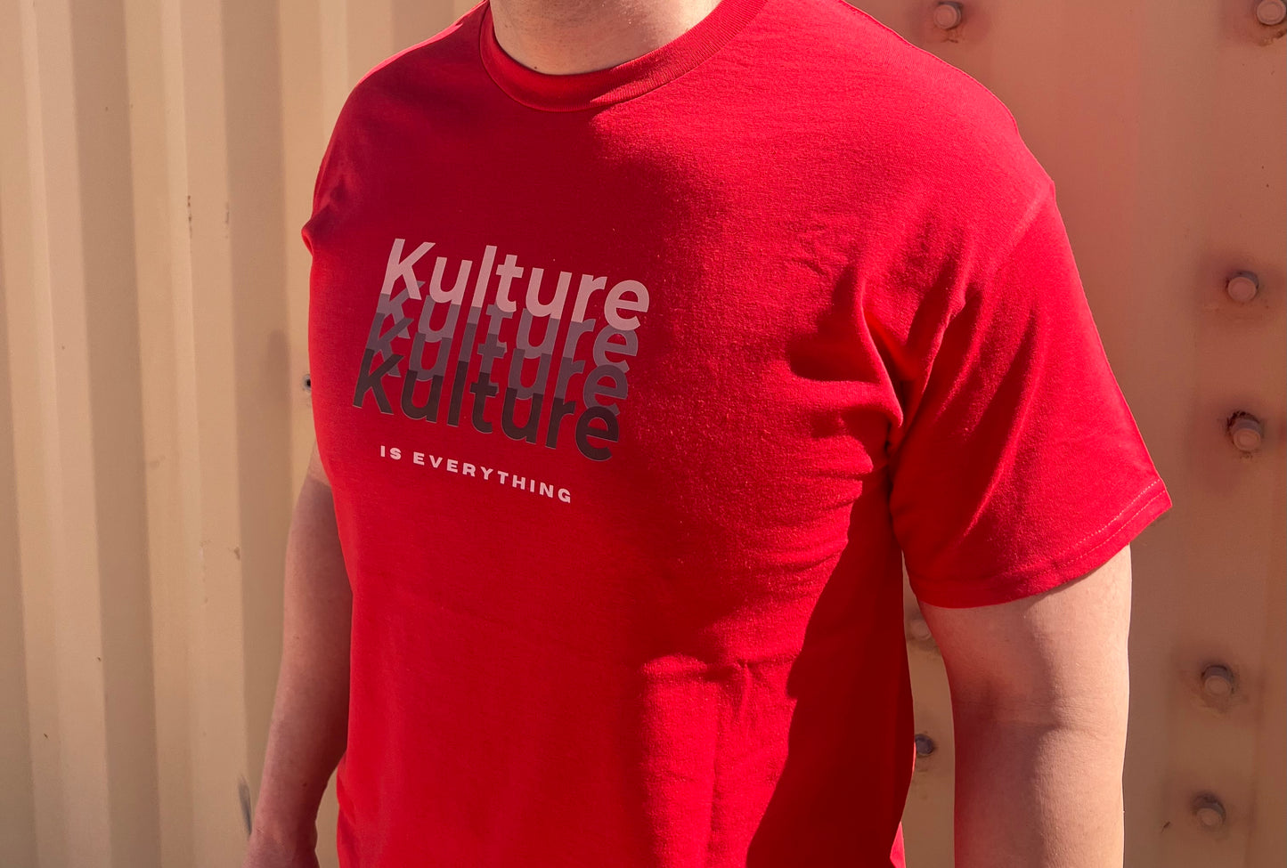 “Kulture is Everything” Red T-Shirt