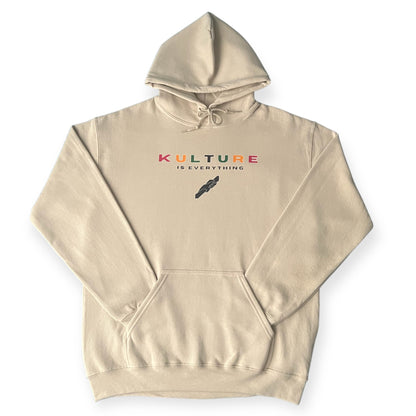 "Kulture is Everything" Hoodie "Tan"