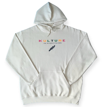 "Kulture is Everything" Hoodie "White"